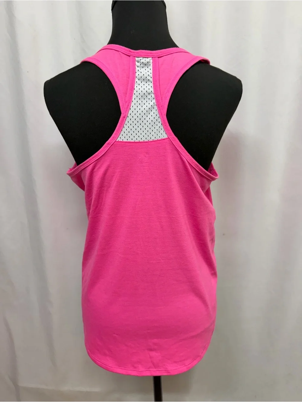 Justice Sport Girls XL Plus 16P/18P Pink Racerback Tank Own Your Greatness